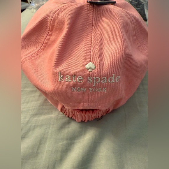 Kate Spade Baseball Cap in Grapefruit Soda (Pink) main image 7